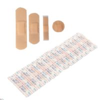 100Pcs/Pack Breathable Band Aid First Aid Medical Adhesive Bandage Wound Plaster Multi Size Available for Travel Emergency Patch