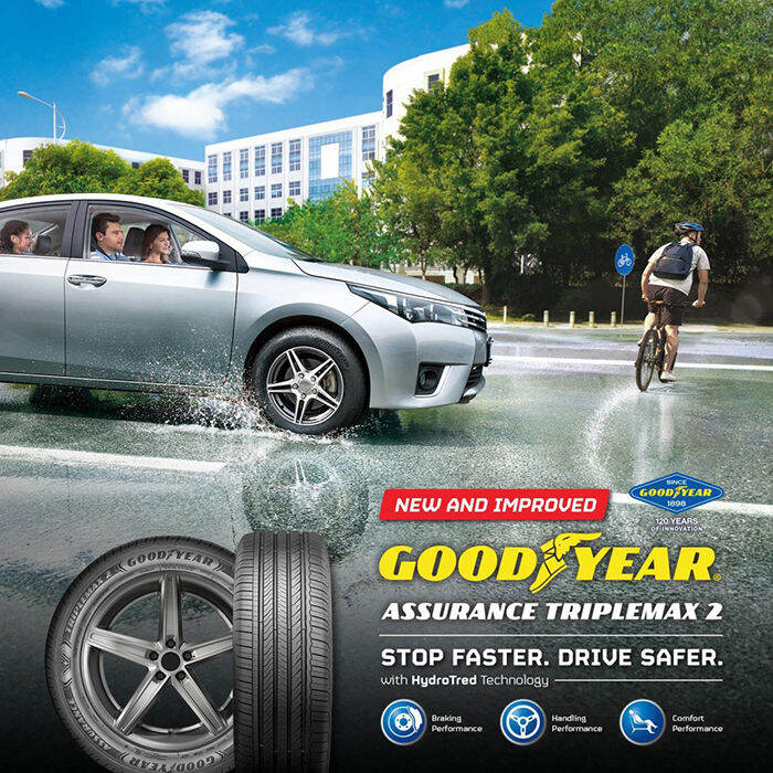 ยางรถยนต์-ขอบ16-goodyear-205-55r16-รุ่น-assurance-triplemax2-4-เส้น-ยางใหม่ปี-2023