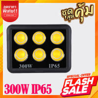 โคมไฟแอลอีดีสปอตไลท์ 300W แสงสีขาว/สีวอร์ม โคมไฟกลางแจ้ง COB Floodlight 220V Spotlight IP65 โคมไฟสวน LED กลางแจ้งกันน้ำที่ทันสมัย Spotlight