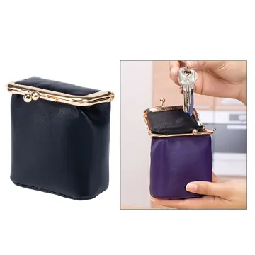 Karen Wristlet Wallets with Double Kisslock Clasps