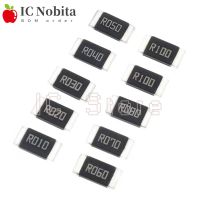 10PCS 2512 SMD Alloy Resistor 2W 1 Resistors R001 R002 R003 R004 R008 R009 R010 R012 R015 R020 R025 R060 R070 R100 R120 R150