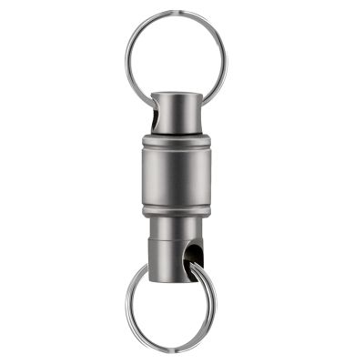 Titanium Quick Release Buckle Portable Multifunctional Outdoor Tool Waist Belt Quick Buckle Keyring for Bag/Purse/Belt