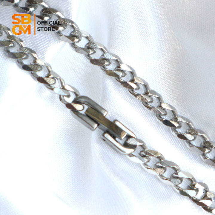 SBGM Jewelry Waterproof Jewelry 18K Gold Plated Stainless Steel 6mm