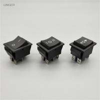 22*28mm KCD4 Black Rocker Switch 4/6 Pin 2/3 Position Latching/Momentary High Power Push Button switch 16A/250VAC 20A/125VAC Electrical Circuitry  Par