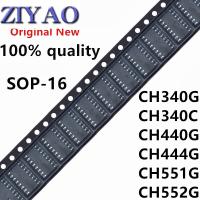 5PCS CH340G SOP16 340G CH340C 340C SOP-16 CH340 SOP CH440G CH440 CH444G CH444 CH551G CH551 CH552G CH552 WATTY Electronics