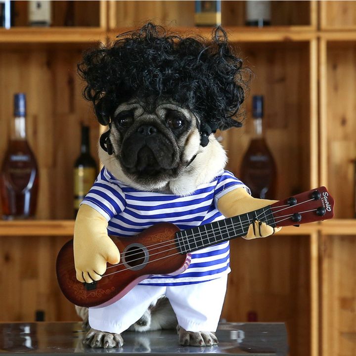 สินค้าขายดี-funny-pet-guitar-clothes-dog-guitarist-dressing-costume-pet-guitar-dress