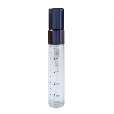 5pcs/lot Perfume Bottles Empty Atomizer Container Portable Spray Scale With Bottle Glass