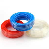 Pneumatic Pipe Tube Hose  PU6X4mm OD 6mm ID 4 mmTransparent  PU Air Gas Pipe Hose  Blue Orange 5 Meters