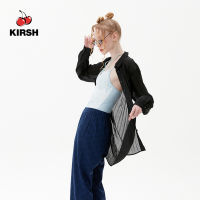 HOT ”[KIRSH] เสื้อเชิ้ตทรงหลวม KH เกาหลี เสื้อผู้หญิง ลำลอง เสื้อประจำวัน เสื้อผู้หญิง เสื้อแขนสั้นเกาหลี แบรนด์เกาหลี สไตล์เกาหลี เสื้อผู้หญิงขนาดใหญ่ ผู้หญิงเกาหลี