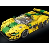 Mytopstore ใหม่ ชุดของเล่นตัวต่อรถแข่ง MOC P1 GTR เสริมพัฒนาการเด็ก DIY 368 ชิ้น