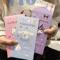 SANRIO 2023 ฟิกเกอร์การ์ตูน sampul Duit raya sampul raya Series 2023 สีแดง 5 ชิ้น 5201712☎✾