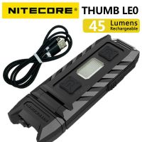 NITECORE THUMB LEO 45ลูเมน,ชาร์จ USB,ไฟยูวี