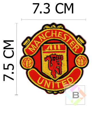 ตัวติดเสื้อ ตัวรีดเสื้อ อาร์ม Armpatch งานปักผ้า Manchester United แมนยู แมนเชสเตอร์ ยูไนเต็ด B008