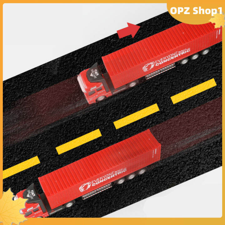 opz-รถบรรทุกภาชนะถอดออกได้รถลากเด็กๆพร้อมคอนเทนเนอร์ทนต่อการตกหล่นที่ตุ้กตาของเล่นตัวอย่างสำหรับเด็ก