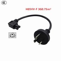 Australian AU 3 Pin plug to IEC 320 C5 Cloverleaf short Power cable cord 20/50CM For AC Adapter Laptop Notebook