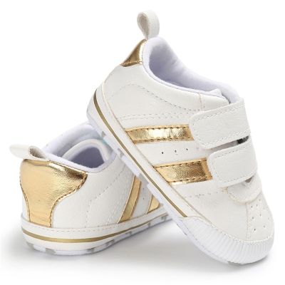 ขายดีที่สุด ioztt2023 - /♟卍 Boys Sneakers Fashion Shoes Baby Leather Non-slip Infant Toddler Soft Sole Anti-slip