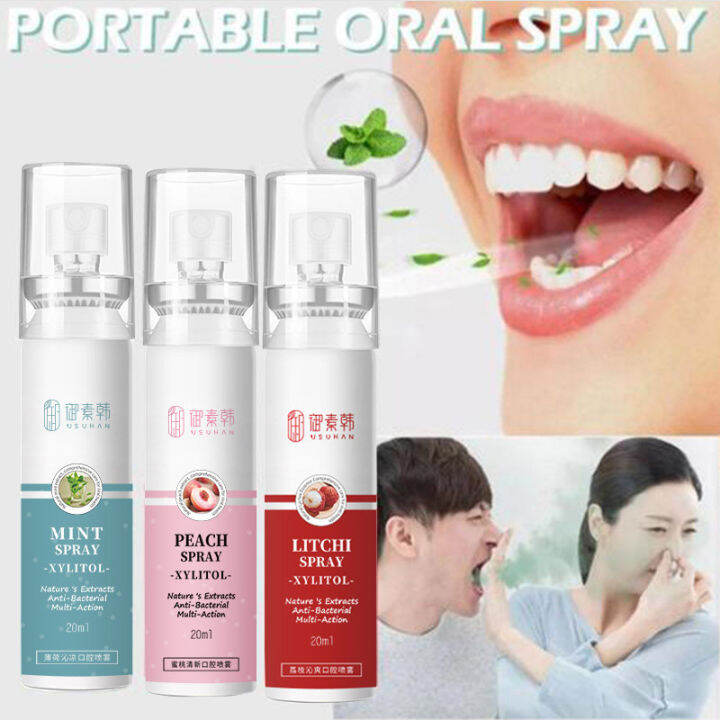 20ml Oral Fresh Spray Mouth Freshener Oral Odor Treatment Oral Remove ...