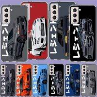 （shine electron）JDM Tokyo เคสโทรศัพท์รถสปอร์ตดริฟท์สำหรับ Samsung Galaxy S23 S22 S10 S20 S21พิเศษ FE S8 S9บวก S10E S7ขอบปกคลุมเปลือกหอย