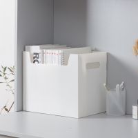 【hot】 Office desk file storage box large school organizer folder hard documents documents