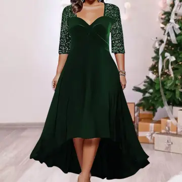 Sparkly Plus Size Prom Dresses for Women with Irregular Hem