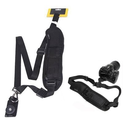 สายคล้องกล้องคล้องไหล่แบบพกพาใหม่สำหรับกล้อง DSLR ดิจิตอลกล้อง DSLR Nikon Sonys อุปกรณ์เสริมกล้องรวดเร็วว่องไวสายคล้องคอเข็มขัด