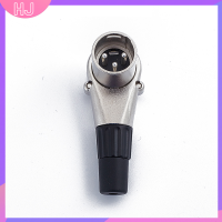 【HJ】 3Pin Right Angle XLR Connector ชายหญิง micphone plug Audio CABLE CONNECTOR