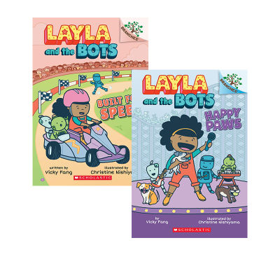 Layla and the bots English original volume 2 Bridge Chapter Book academic branches learning music tree series childrens English learning books
