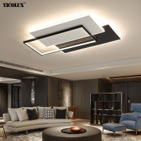 Dimming Simple Round Square Home New Modern LED Chandelier Lights Living Dining Room Kitchen Bedroom Hall Lamps Indoor Lighting