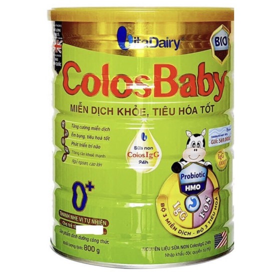 Combo 4 lon sữa colosbaby bio gold 800g - ảnh sản phẩm 3