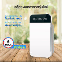 【จัดส่งทันที】NEW เครื่องฟอกอากาศ เครื่องกรองอากาศ กรองฝุ่น กำจัดฝุ่น กำจัดไร PM2.5 ไม่มีเสียง ระบบสัมผัส