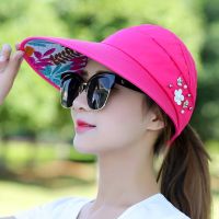 Hats for Hat Suncreen Floppy Cap Female Outdoor Baseball