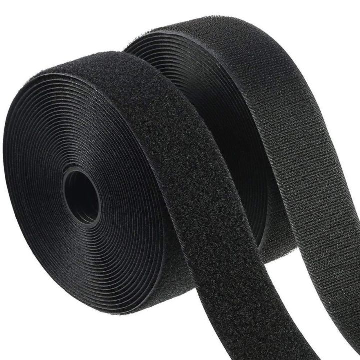 5meter-pairs-self-adhesive-hook-and-loop-fastener-tape-sewing-on-the-hooks-adhesive-magic-tape-diy-16-20-25-38-50-100mm-no-glue