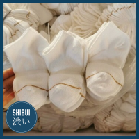 SHIBUITH ถุงเท้าเด็ก ทรง boat sock งานเกรดส่งออก ถุงเท้า BOAT SOCK งานสวย ใส่สบาย เด็กแรกเกิด เด็กอ่อน ถุงเท้าทารก สีขาวน่ารัก