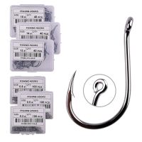 Aorace 20/50pcs Fishing Hooks Set Barbed Single Circle Carp Hook High Carbon Steel Sea Fishinhook Fly Fishing Accessories Tackle Accessories