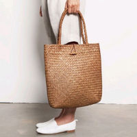 Women Fashion Designer Lace Handbags Tote Bags Handbag Wicker Rattan Bag Shoulder Bag Shopping Straw Bag