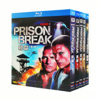 Blu ray Ultra High Definition American Drama Prison Break Season 1-5 BD Disc CD with 12 Traditional Chinese and English Subtitles in Box