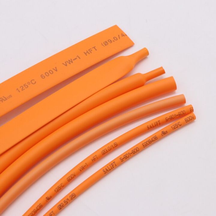 1m-orange-dia-1-2-3-4-5-6-7-8-9-10-12-14-16-20-25-30-40-50-mm-heat-shrink-tube-2-1-polyolefin-thermal-cable-sleeve-insulated