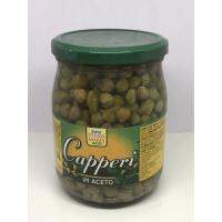 Foods? เคเปอร์ในน้ำส้มสายชู 580 ml TERRA MARIS CAPERS IN VINEGAR/ TM CS580Foods?