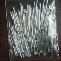 26pcs D1mmx17mmx1.5mmx1.2mm module power pin Cylindrical head cap straight needle tin plating