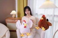 Fat Big Rooster Plush Toy Two Colors Rooster Rag Doll Home Decoration Kids Doll Send Children