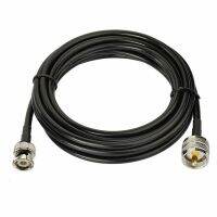 BNC Male To Male UHF Antenna PL259 Extension Cable