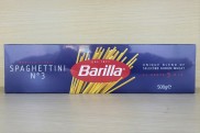 BARILLA hộp 500g SỐ 3 MÌ ỐNG Ý No 3 Spaghetti Pasta HALAL
