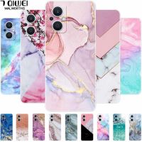 Soft Phone Cover For Oppo Reno8 Lite 5G Case TPU Print Marble Silicone Coque Fundas for OPPO Reno 8 Lite Cases Reno8Lite Clear