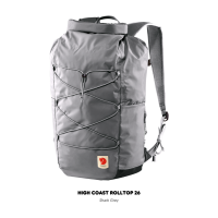 High Coast Rolltop 26 /กระเป๋าเป้กันน้ำ 100% เป้น้ำหนักเบา พกพาสะดวก ทนทาน Backpack จิ้งจอก fjallravenกระเป๋าเป้สายลุย เป้สายผจญภัย กระเป๋าลุยน้ำ