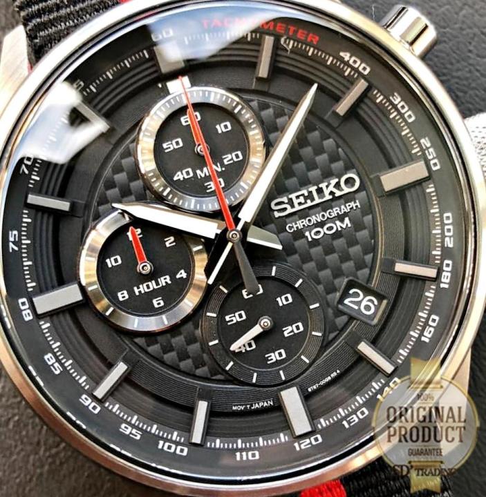 seiko-sports-chronograph-quartz-tachymeter-ssb313p1-โคโนกราฟ-จับเวลา-รับประกันศูนย์-seiko-thai-1ปี-เคฟล่า