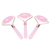 Sky Wing Rose Quartz Crystal Roller Massager Lifting Wrinkle Facial Skin Care Beauty Tool