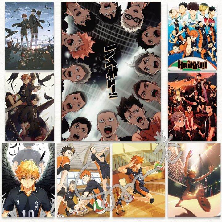 Anime Manga Volleyball Haikyuu Poster