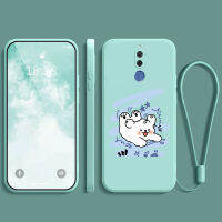 เคส huawei nova 2i ยางนิ่ม กันกระแทก กันน้ำ กันลื่น ฝาหลัง คลุมเต็มขอบ ไม่เบียด ฟิล์มมือถือ เคสใส่เลนส์ ลายการ์ตูนน่ารัก