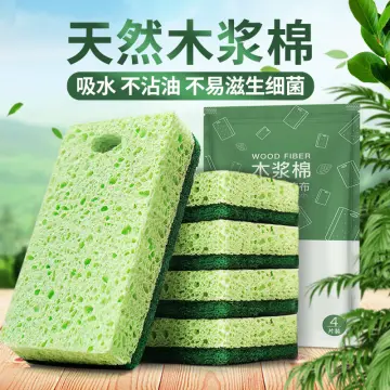 5/10/20PCS Scrub Sponges for Dishes Non-Scratch Microfiber Sponge Non Stick  Pot Cleaning Sponges Kitchen Tools Wash Pot Gadgets