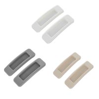 【CW】 2pcs set Self-adhesive Plastic Sliding Door Pull Window Handle Cupboard Cabinet Drawer Knobs